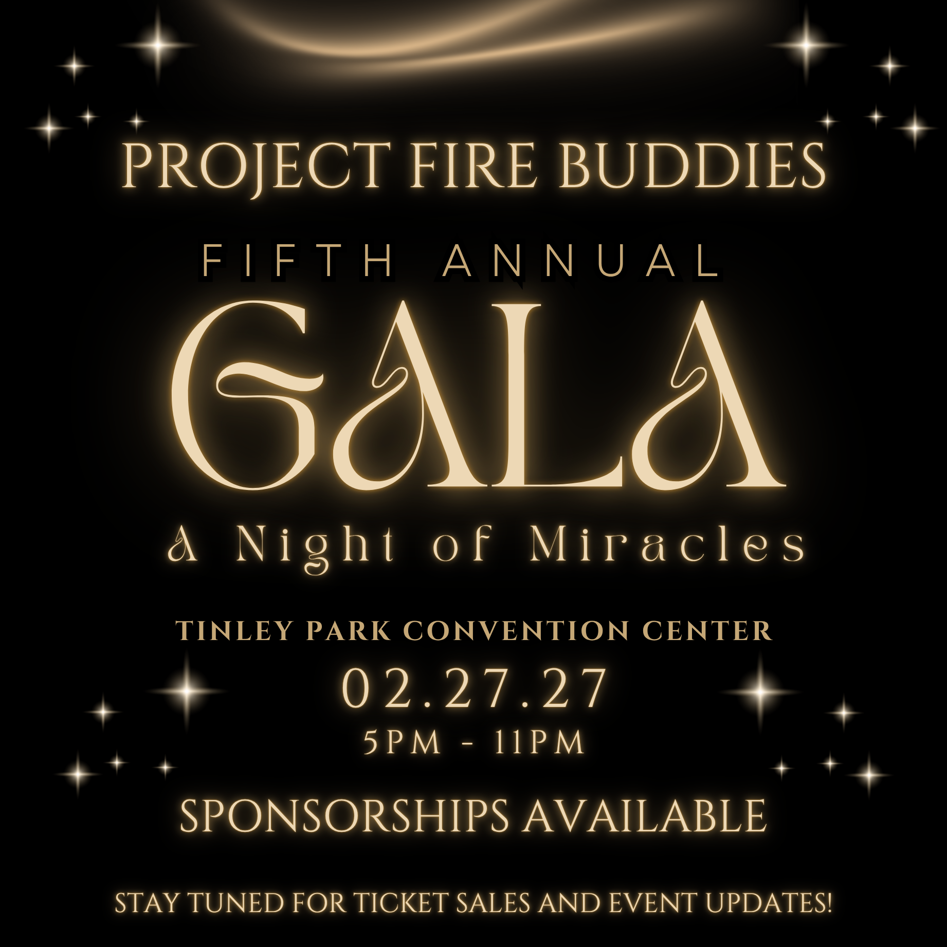 2027 Gala Website – Initial Sponsorships Available